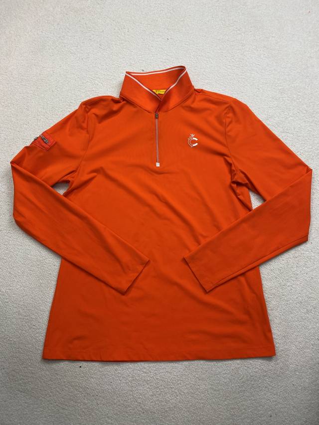 루이까스텔 여성 기능성 반집업 긴팔티 100